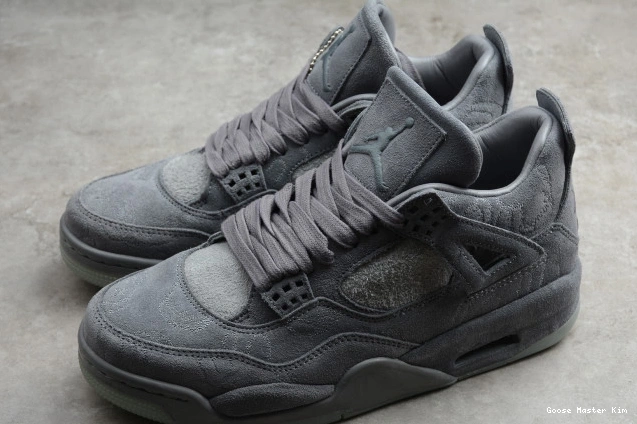 Cool Jordan x Air Grey 4 930155-003 KAWS 0716